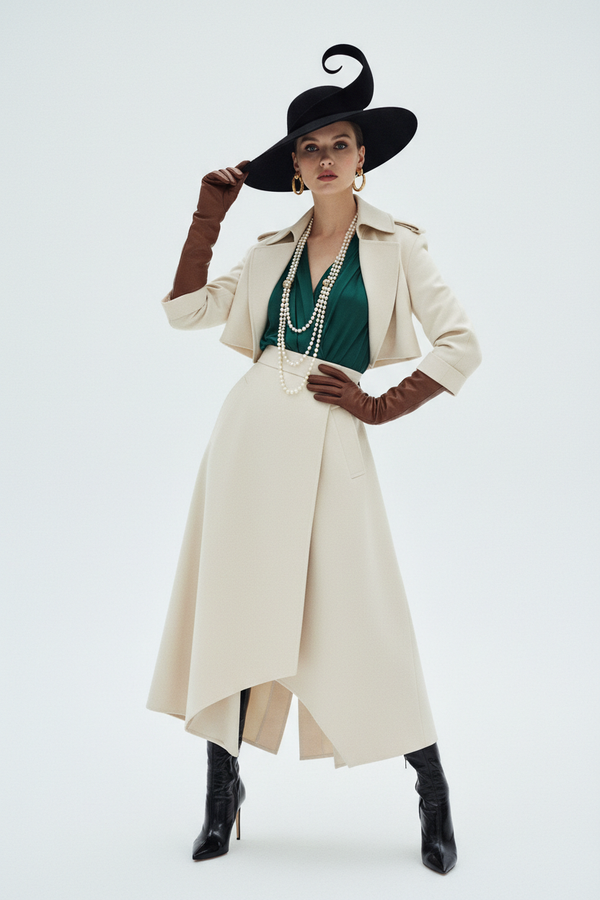 Woman with a hat